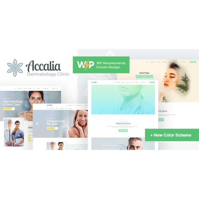 Accalia - Шаблон Wordpress  WooCommerce